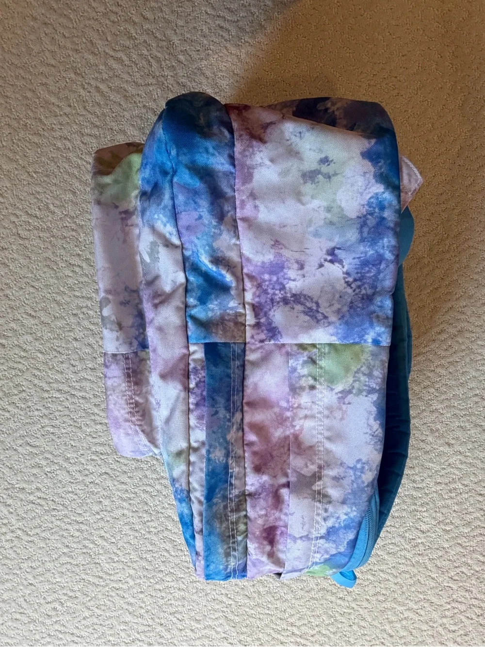 Jansport Tie-Dye Multi Color Kids Backpack - Blue/Purple/Pink